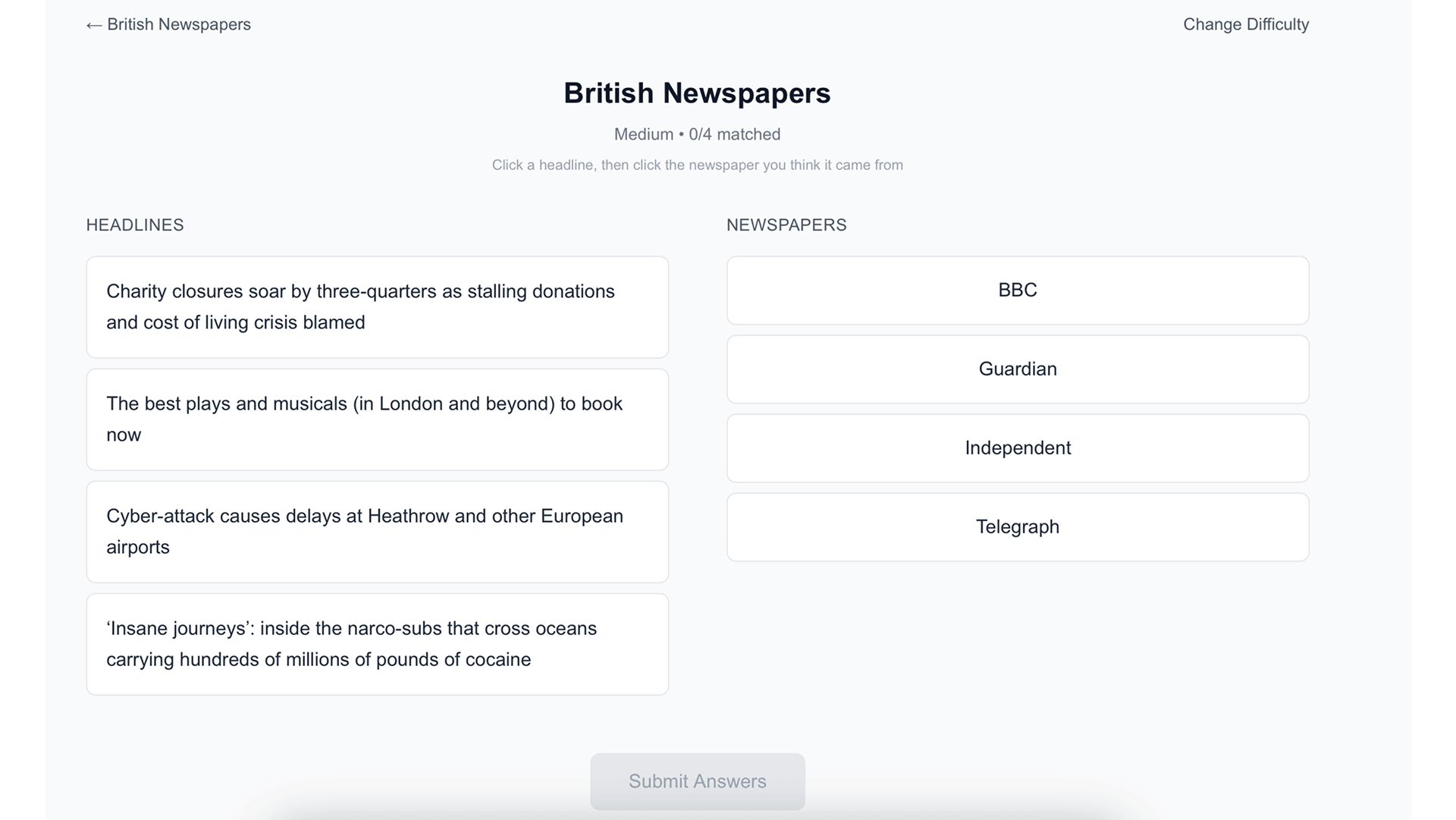 Final card-based input mechanic