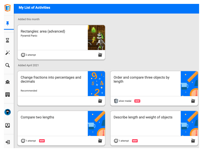 Mangahigh platform analysis and planning